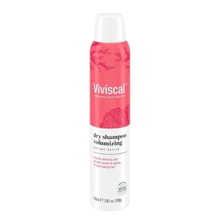 Viviscal Volumizing Dry Shampoo, Refreshes Hair & Absorbs Oil Between Washes, Waterless Shampoo for Added Texture & Body, 150ml